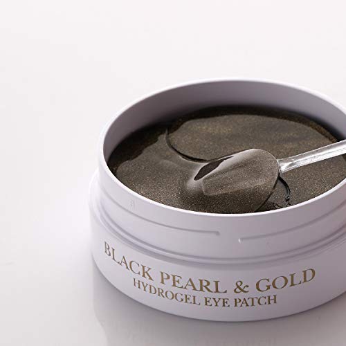 Black Pearl & Gold Hydrogel Eye Patch, 60 Patches, Petitfee