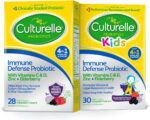 Culturelle Immune Defense Probiotic with Vitamin C, Vitamin D and Zinc + Elderberry, Non-Gmo, 4-In-1 Immune Support for Kids Ages 3+*, Mixed Berry Chewables, 30 Count - Free & Fast Delivery