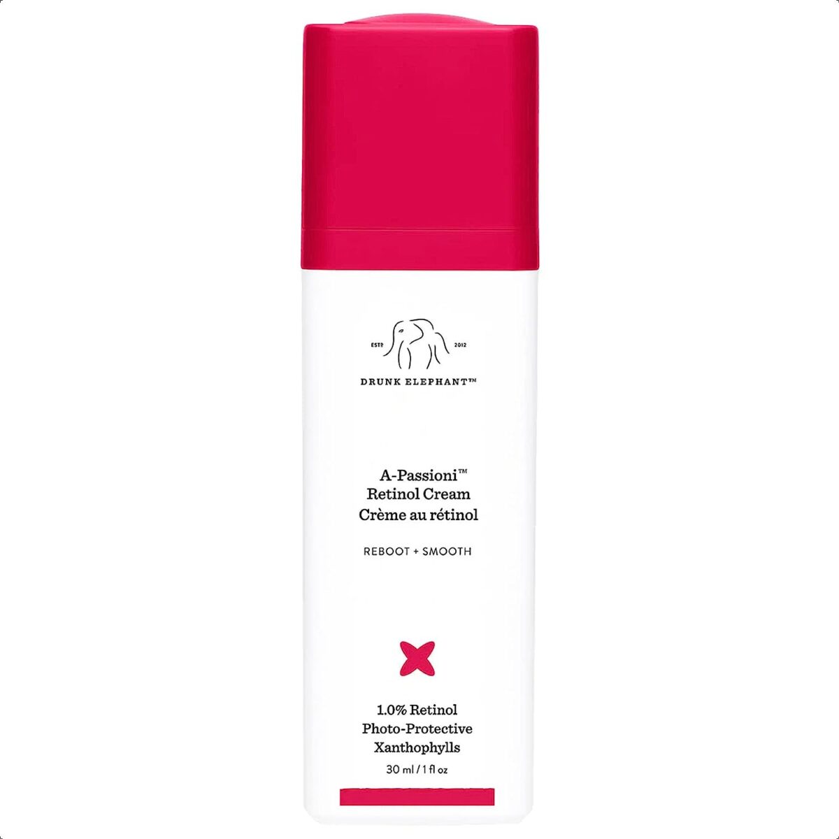 Drunk Elephant A-Passioni Retinol Anti-Wrinkle Cream. Brightening, Restorative and Vegan Face Cream with Vitamin F (10 Ml / 0.33 Fl Oz) (Midi)