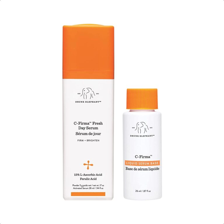 Drunk Elephant C-Firma Fresh Day Serum – Firming and Brightening Serum for Damaged and Aging Skin