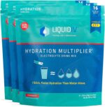 Liquid I.V. Hydration Multiplier - Strawberry - Hydration Powder Packets | Electrolyte Drink Mix | Easy Open Single-Serving Stick | Non-Gmo | 16 Sticks