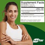 "Boost Heart Health Naturally with Nutriflair Organic Citrus Bergamot - Powerful 1400mg Formula with Essential Oil and Bioflavonoids - 120 Capsules for Men and Women - Non-GMO Heart Health Supplements"