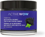 Active Wow Activated Coconut Charcoal Powder - Natural Whitening Activated Charcoal, Charcoal Spearmint Toothpaste, Fluoride Free, Sulfate & Paraben Free, Charcoal Toothpaste Powder (Spearmint)