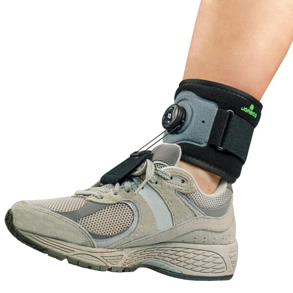 "Revolutionary JOMECA Drop Foot Brace - Effortlessly Lift and Support Your Foot for Enhanced Mobility and Comfort - Perfect for Foot Drop Caused by Als, Ms, Stroke, Diabetic Neuropathy