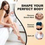 "Get the Body You've Always Wanted with the REDLOOK Body Sculpting Massager - The Ultimate Portable Professional Machine for Sculpting Your Belly, Waist, Arms, Legs, and Butt - Perfect Gift for Men and Women - Sleek Black Design"