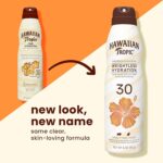 "Hawaiian Tropic Weightless Hydration Clear Spray Sunscreen SPF 30 Twin Pack - Oxybenzone Free, 6oz Each"