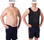 "Instant Transformation: Lgtfy Men's Slimming Body Shaper Vest - Sculpt Your Silhouette in Seconds!"