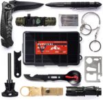 "Ultimate Survival Kit: The Perfect Gift for Adventurous Men - 12-in-1 Gear and Equipment Set for Fishing, Hunting, and More! Ideal for Christmas, Birthdays, and Stocking Stuffers!"