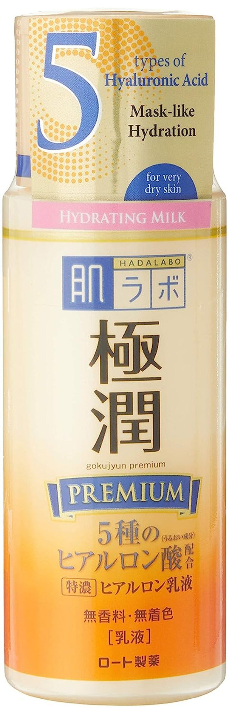 Hada Labo Gokujyun Premium Hyaluronic Milky Lotion 140Ml