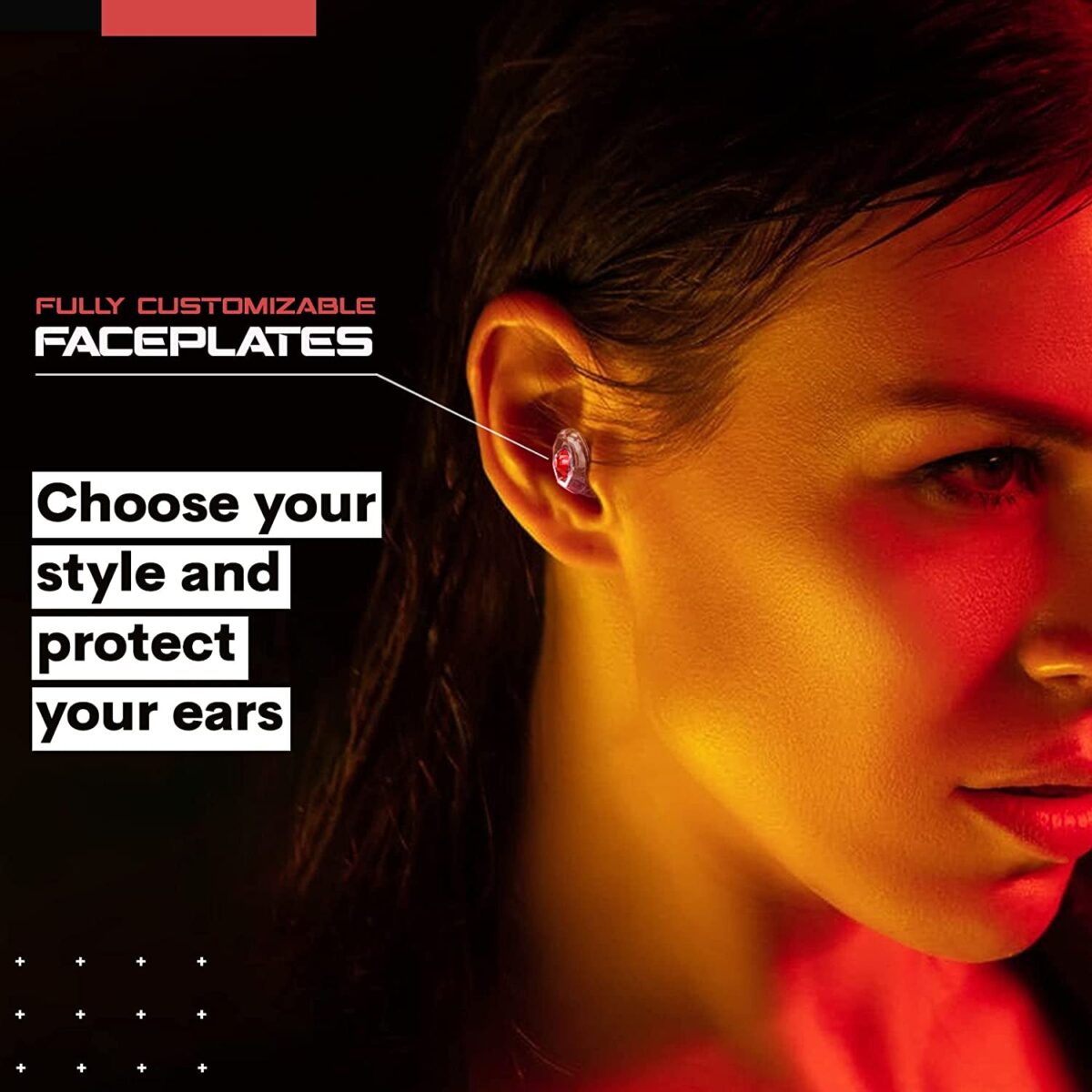 Eargasm Clicks Earplugs for Concerts Musicians Motorcycles Noise Sensitivity Conditions and More (Ear Plugs Come in Premium Gift Box Packaging)