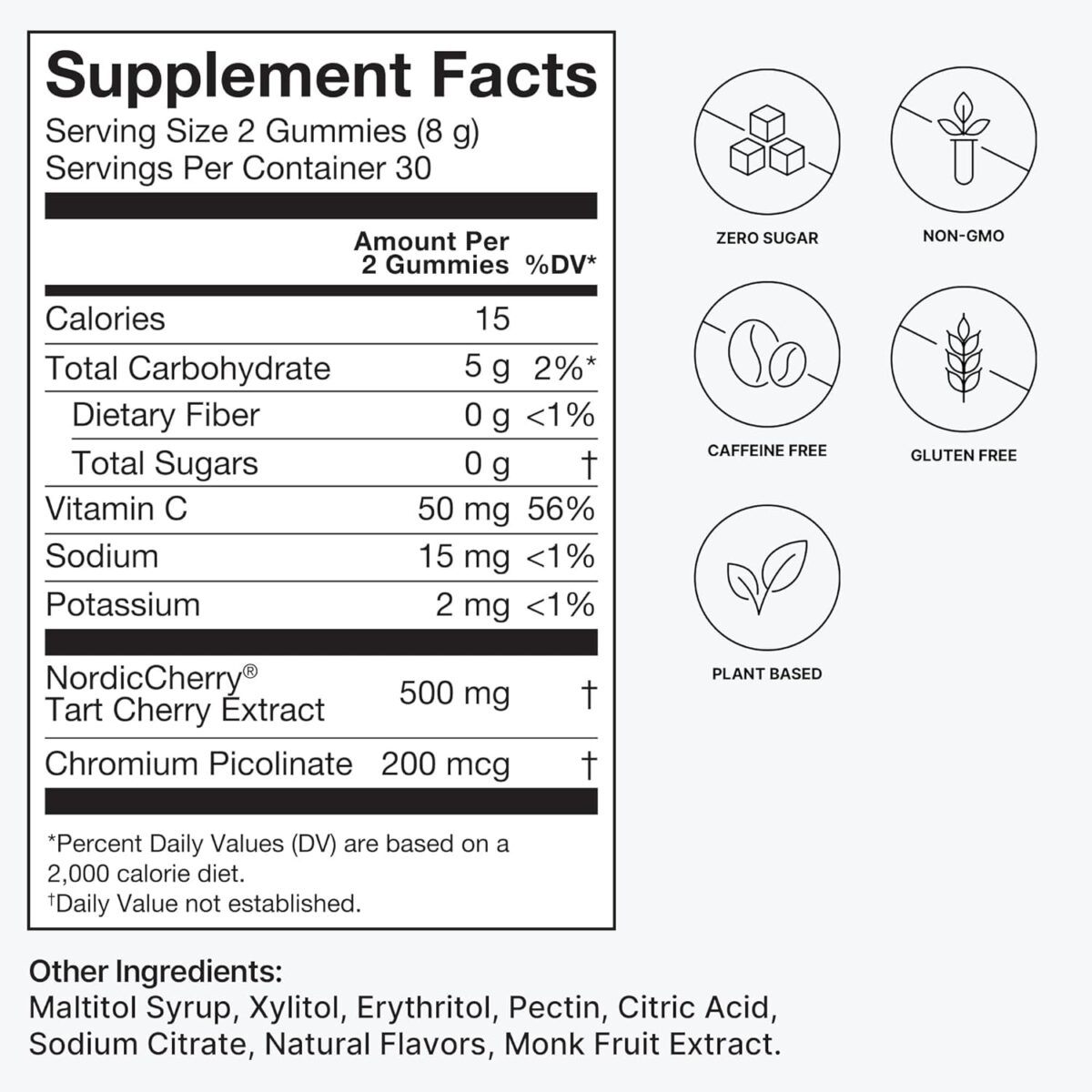 Tart Cherry Gummies - Uric Acid, Immunity, Inflammation & Metabolic Health Support – NSF Certified Sport, Powerful Antioxidant & Non-Gmo - from Maker of Superbeets - 60 Sugar-Free Vegan Gummies