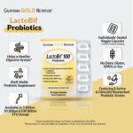 California Gold Nutrition Lactobif Probiotics, 30 Billion CFU, 60 Veggie Capsules