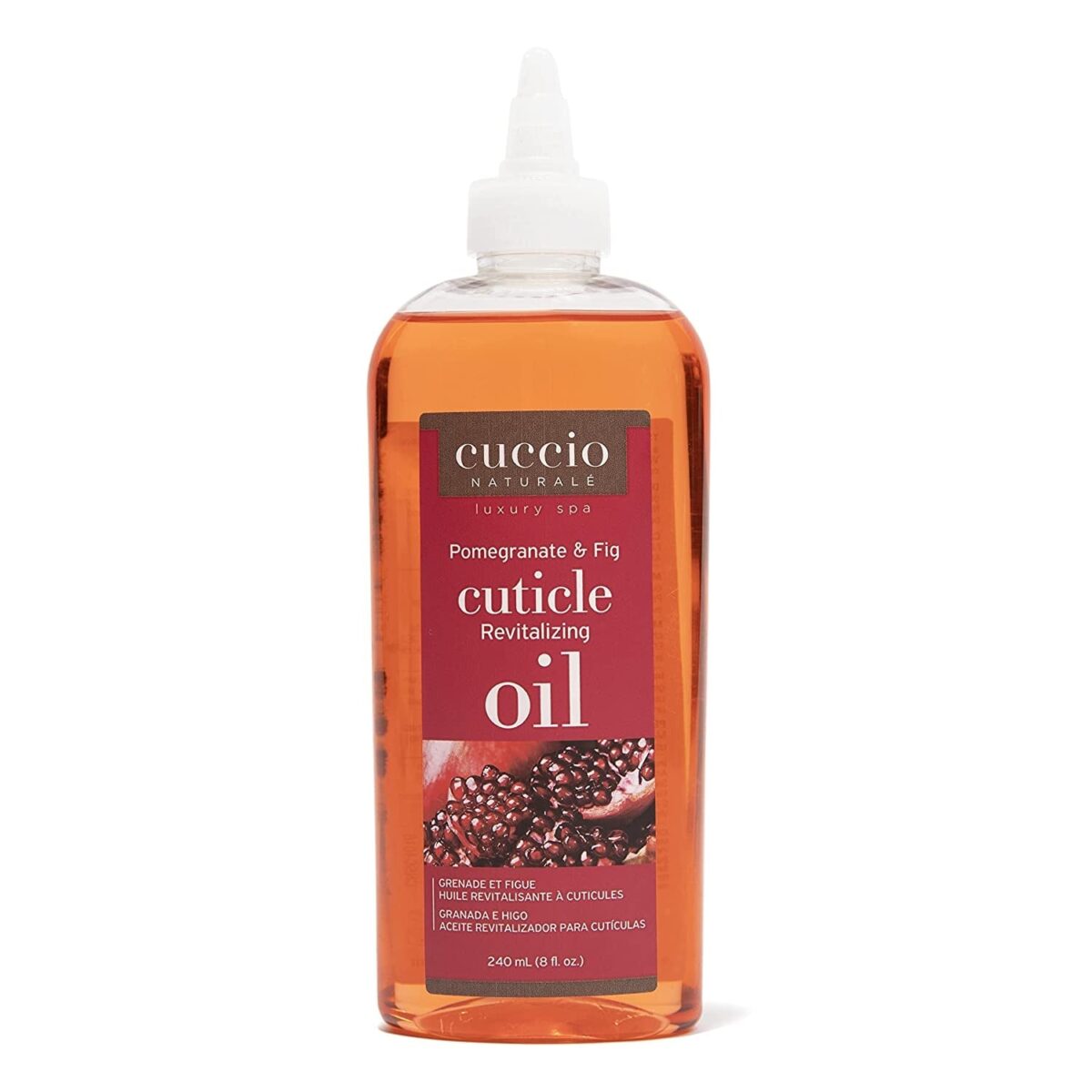 Cuccio Naturale Revitalizing- Hydrating Oil for Repaired Cuticles Overnight - Remedy for Damaged Skin and Thin Nails - Paraben /Cruelty-Free Formula - Milk and Honey - 2.5 Oz