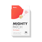 Mighty Patch Original from Hero Cosmetics - Hydrocolloid Acne Pimple Patch for Covering Zits and Blemishes, Spot Stickers for Face and Skin, Vegan-Friendly and Not Tested on Animals (36 Count)