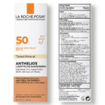 La Roche-Posay Anthelios Tinted Sunscreen SPF 50, Ultra-Light Fluid Broad Spectrum SPF 50, Face Sunscreen with Titanium Dioxide Mineral Face Sunscreen, Universal Tint, Oil-Free