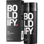 BOLDIFY Hair Fibers for Thinning Hair (ASH BROWN) Undetectable - 12Gr Bottle - Completely Conceals Hair Loss in 15 Sec - Hair Topper for Fine Hair for Women & Men