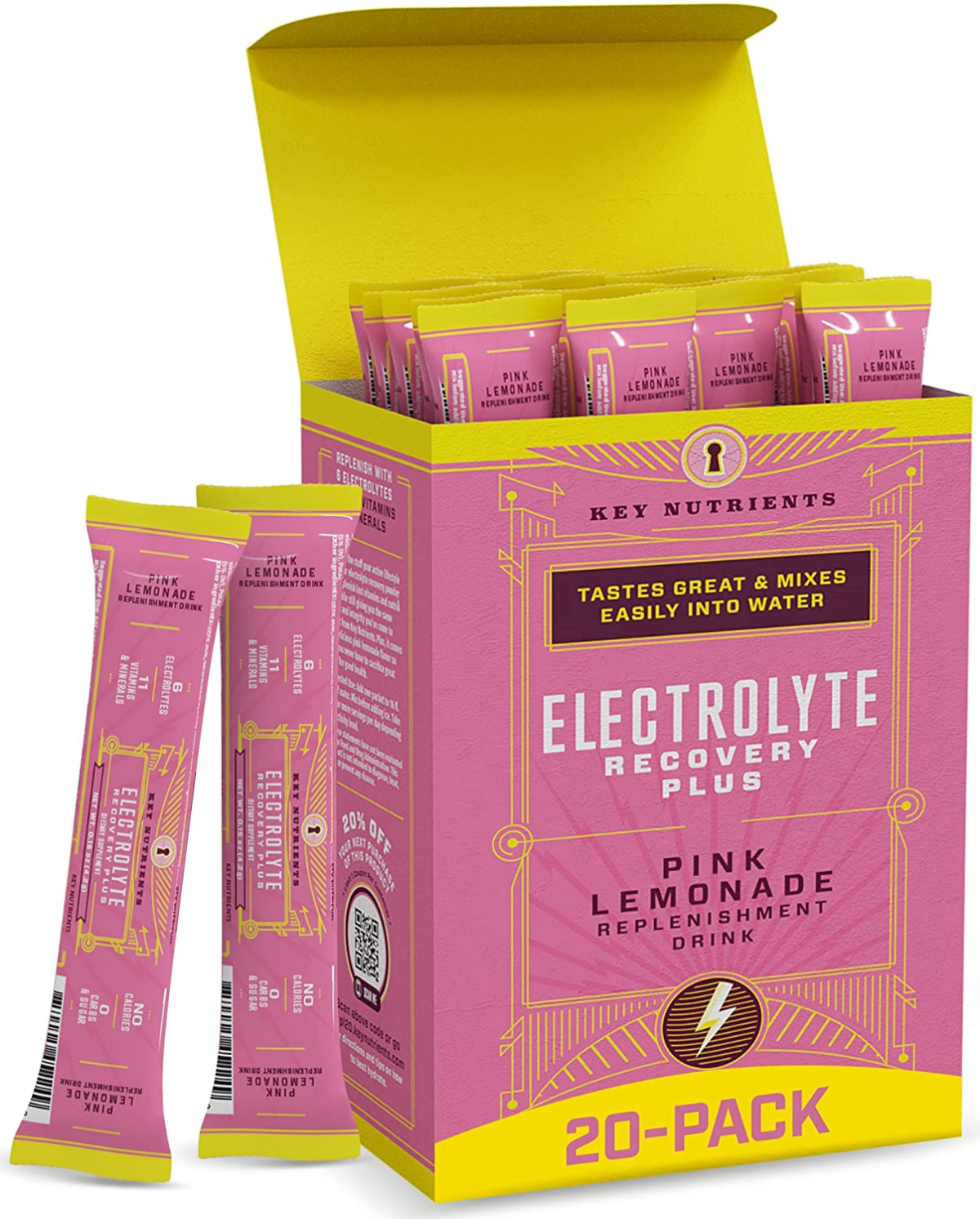 Electrolyte Powder - Cherry Pom - 90 Servings - Sugar Free Drink Mix - Keto Electrolyte Powder: No Sugar, Gluten Free Hydration Powder - Keto Electrolytes Supplement: Magnesium, Potassium, Calcium