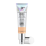 IT Cosmetics Your Skin but Better CC+ Cream, Light (W) - Color Correcting Cream, Full-Coverage Foundation, Hydrating Serum & SPF 50+ Sunscreen - Natural Finish - 1.08 Fl Oz