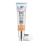 IT Cosmetics Your Skin but Better CC+ Cream, Light (W) - Color Correcting Cream, Full-Coverage Foundation, Hydrating Serum & SPF 50+ Sunscreen - Natural Finish - 1.08 Fl Oz