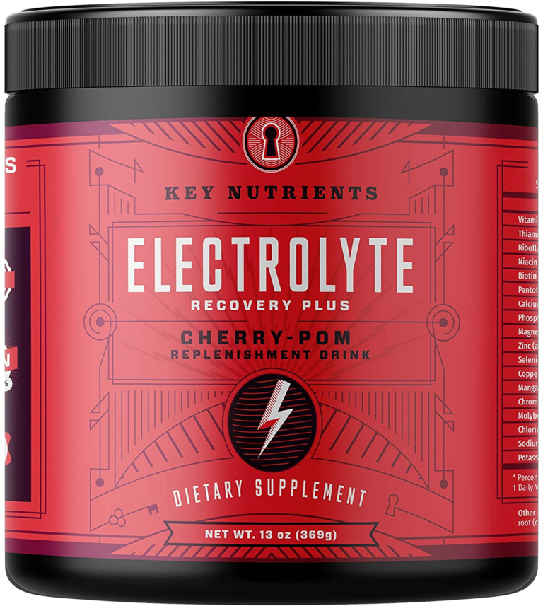 Electrolyte Powder - Cherry Pom - 90 Servings - Sugar Free Drink Mix - Keto Electrolyte Powder: No Sugar, Gluten Free Hydration Powder - Keto Electrolytes Supplement: Magnesium, Potassium, Calcium