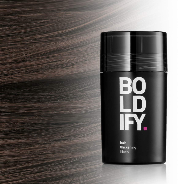 BOLDIFY Hair Fibers for Thinning Hair (ASH BROWN) Undetectable - 12Gr Bottle - Completely Conceals Hair Loss in 15 Sec - Hair Topper for Fine Hair for Women & Men