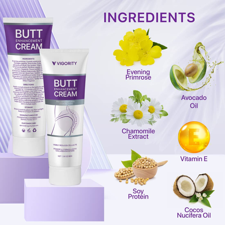 Butt Enhancement Cream, Hip Lift up Cream for Bigger Buttock, Firming & Tightening Lotion for Butt Shaping and More Elastic. New Holicare`s deal