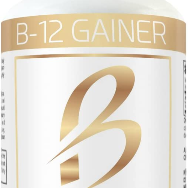 Gain Weight Fast W Weight Gainer B-12 Chewable Absorbs Faster than Weight Gain Pills for Fast Massive Weight Gain in Men and Women While Opening Your Appetite More than Protein