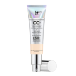 IT Cosmetics Your Skin but Better CC+ Cream, Light (W) - Color Correcting Cream, Full-Coverage Foundation, Hydrating Serum & SPF 50+ Sunscreen - Natural Finish - 1.08 Fl Oz