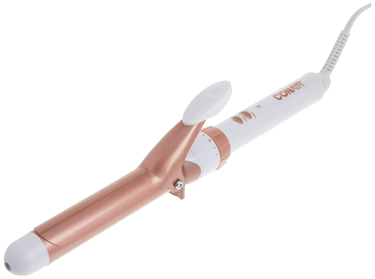 Double Ceramic 1-Inch Curling Iron New Holicare`s deal