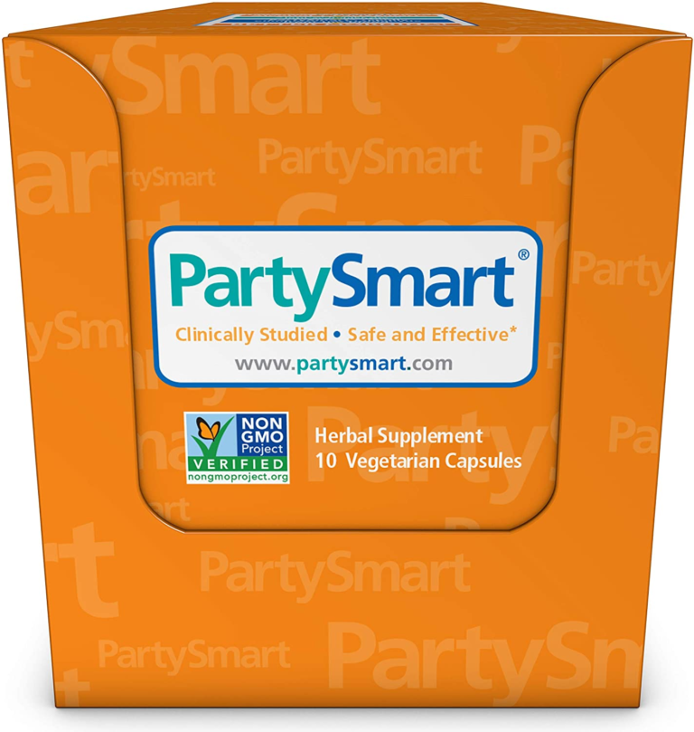 Himalaya Partysmart Provides Antioxidants for a Fun Night Out and a Better Tomorrow 250 Mg, 10 Capsules