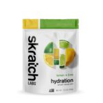 "Boost Your Performance with Skratch Labs Hydration Powder - Energizing Electrolytes for Exercise and Endurance - Refreshing Lemon + Lime Flavor - 20 Servings of Non-GMO, Vegan, and Kosher Goodness!"