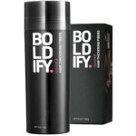 BOLDIFY Hair Fibers (56G) Fill in Fine and Thinning Hair for an Instantly Thicker & Fuller Look - Best Value & Superior Formula -14 Shades for Women & Men - DARK BROWN