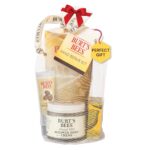 "Ultimate Holiday Skincare Set: Burt's Bees 6-Piece Stocking Stuffers - Pomegranate Lip Balm, Almond Milk & Honey Hand Creams, Coconut Foot Cream, Lemon Butter Cuticle Cream & Hand Salve"