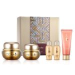 "Revitalize and Rejuvenate with Sooryehan Boyun Cream Gift Set - Experience Deep Nourishment and Firmness for Your Skin. Korean Skin Care Infused with Panax Ginseng and Natural Herbs. Perfect Christmas Gift!"