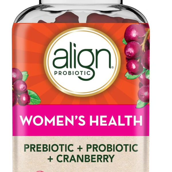 Align Digestive Health Gummies: Prebiotic + Probiotic for Men and Women, Natural Fruit Flavors, #1 Doctor Recommended - 50 Gummies