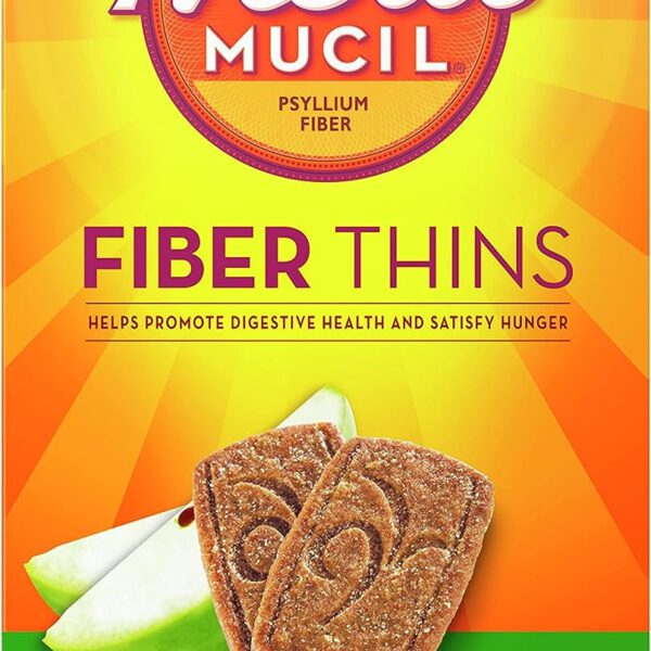 "Metamucil Apple Crisp Fiber Wafers - Convenient 2 Packets"