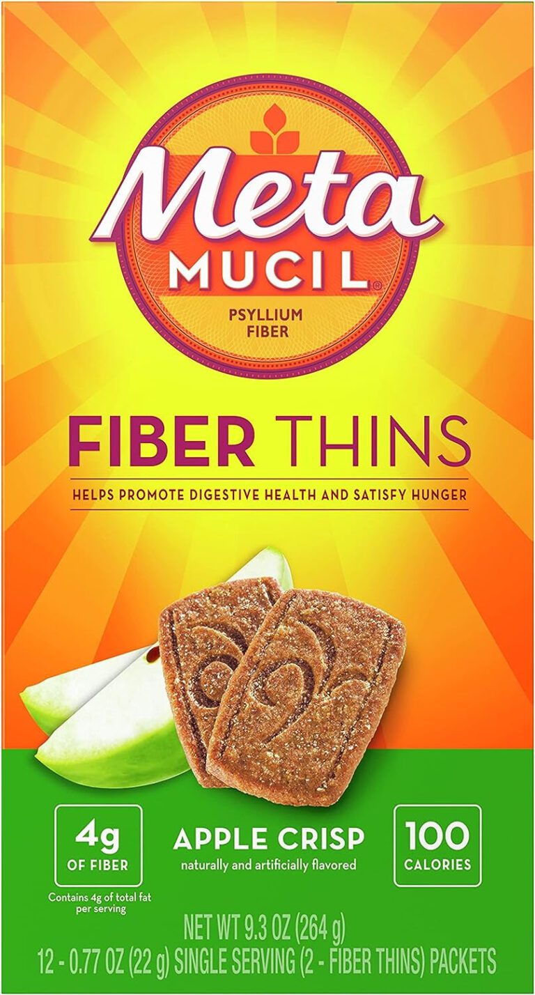 "Metamucil Apple Crisp Fiber Wafers - Convenient 2 Packets"