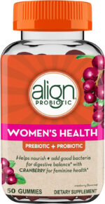 Align Digestive Health Gummies: Prebiotic + Probiotic for Men and Women, Natural Fruit Flavors, #1 Doctor Recommended - 50 Gummies