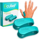 Aculief - Award Winning Natural Headache, Migraine, Tension Relief Wearable – Supporting Acupressure Relaxation, Stress Alleviation, Tension Relief and Headache Relief - 2 Pack (Green)