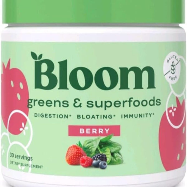 "Revitalize your Health with -Bloom- Coconut Nutrition Greens and Superfoods Powder (5.8 oz)"