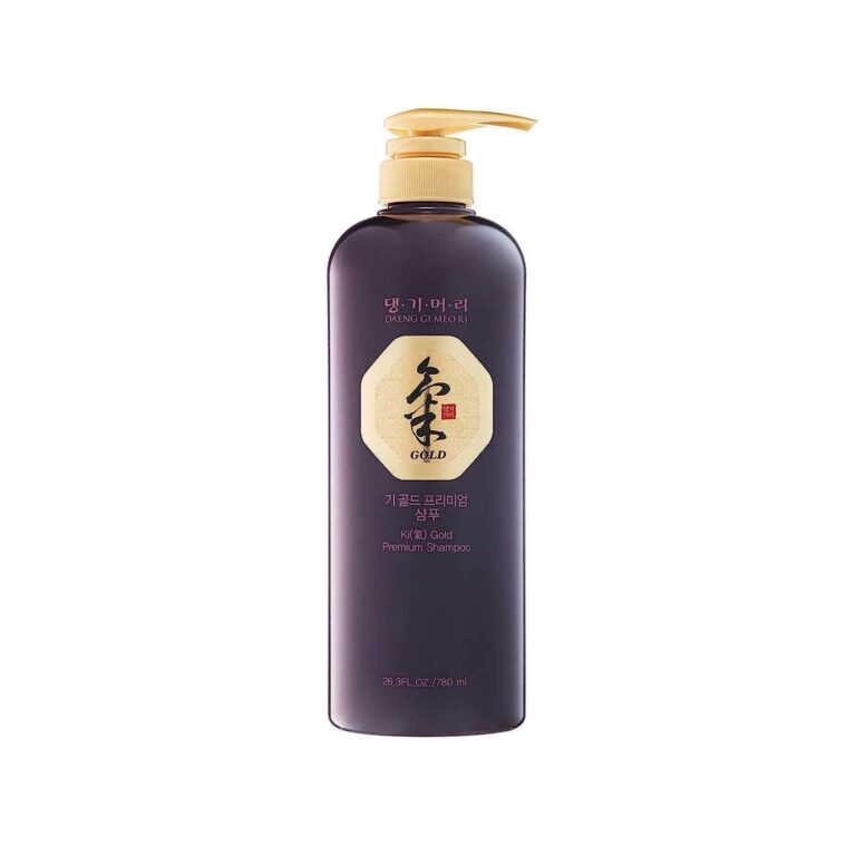 Daeng Gi Meo Ri- Ki Gold Premium Shampoo, Effectively Moisture to Dry and Rough Hair, No Artificial Color, 26.3 Fl Oz