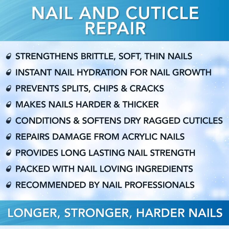 Hard as Hoof Nail Strengthening Cream with Coconut Scent, Nail Growth & Conditioning Cuticle Cream Stops Splits, Chips, Cracks & Strengthens Nails, 1 Oz