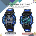 ATIMO LED Multi Function Waterproof Watch for Kids - Kids Gifts