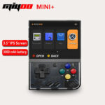 MIYOO Mini+ Portable Retro Handheld Game Console 3.5-Inch IPS HD Screen Children'S Gift Linux System Classic Gaming Emulator