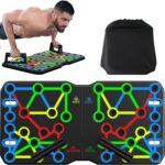 "Ultimate Portable Push Up Powerhouse: AERLANG 10-in-1 Foldable Push Up Board - Unleash Your Full Strength Potential!"