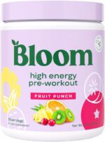 "Boost Your Workout with Bloom Nutrition's Strawberry Mango High Energy Preworkout Sticks!"