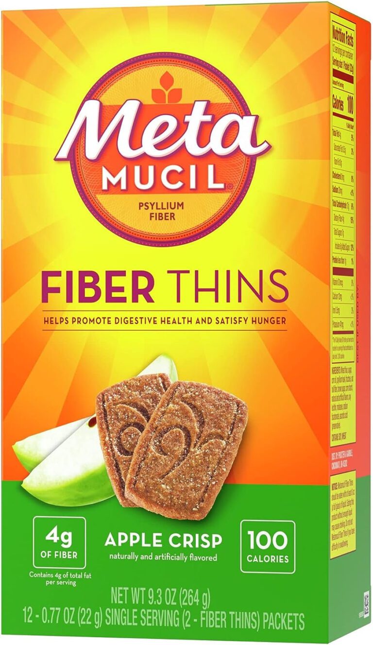 "Metamucil Apple Crisp Fiber Wafers - Convenient 2 Packets"