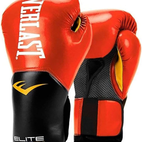 Everlast Elite Pro Style Training Gloves, Red, 16 Oz