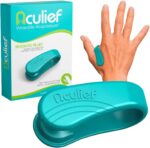 Aculief - Award Winning Natural Headache, Migraine, Tension Relief Wearable – Supporting Acupressure Relaxation, Stress Alleviation, Tension Relief and Headache Relief - 2 Pack (Green)