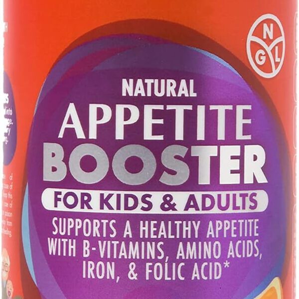 "Nutritional Supplement for Appetite Stimulation and Weight Gain Support for Underweight Adults & Kids 4+ Enriched with Essential Vitamins, Minerals, Amino Acids, and Flax Seed Oil"